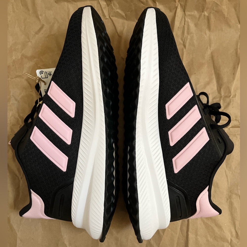 Adidas Womens X_PLR Path Running Sneakers Size 7 Black/Pink/White